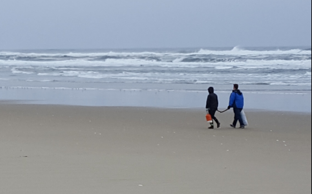 beach clean up