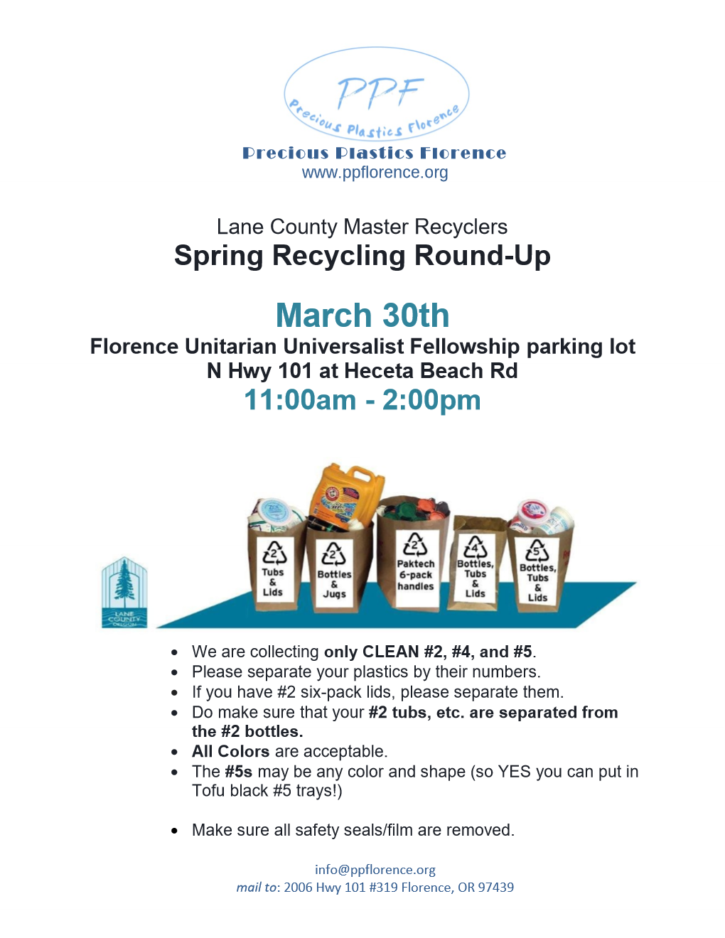 Spring Recycling Round-Up